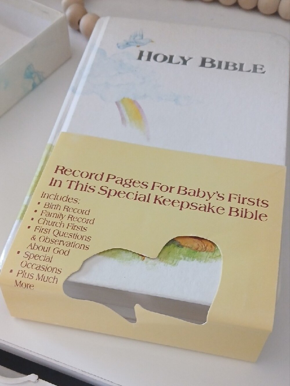 VINTAGE Baby's First Bible Set - Old & New Testament in King James Version - Picture 2 of 8